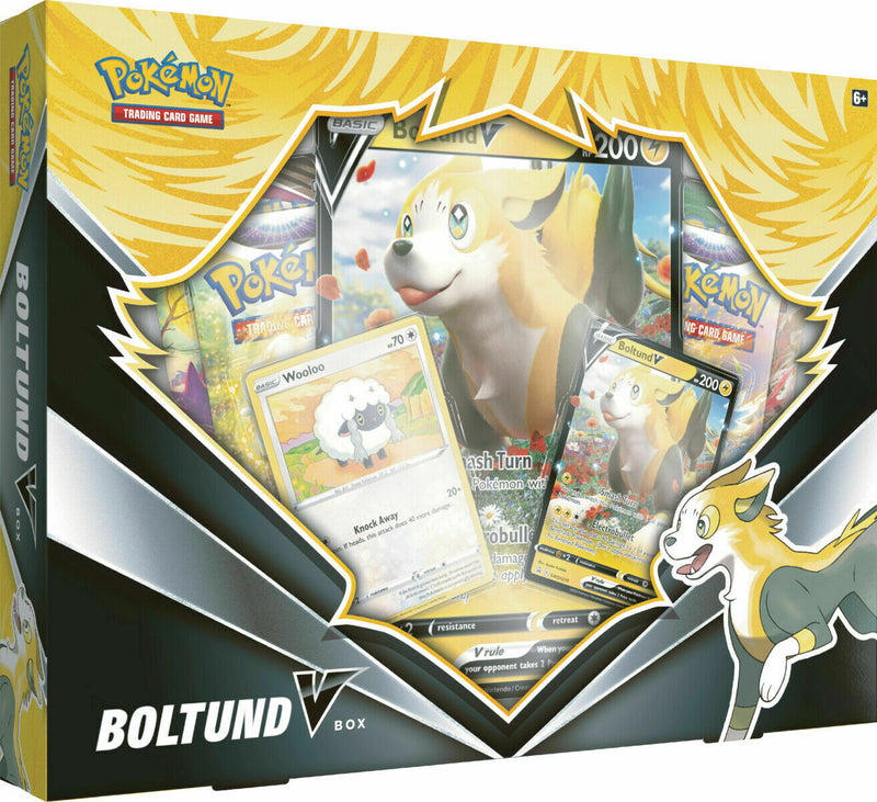Pokemon TCG Boltund V Box New