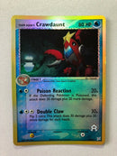 Team Aqua's Crawdaunt 14/95 Reverse Holo Rare Pokemon Card Near Mint