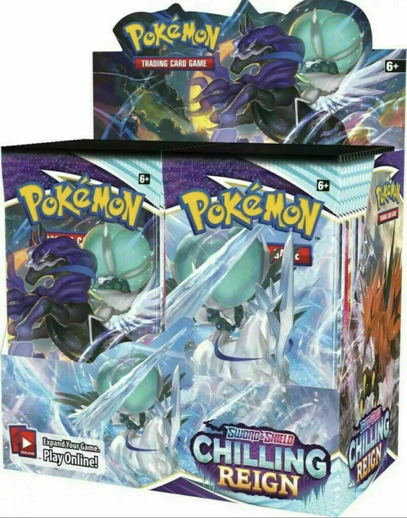 Pokemon TCG Chilling Reign Booster Box Sealed Brand New