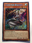 Yugioh Inspector Boarder MP18-EN193 Secret Rare 1st Edition Near Mint