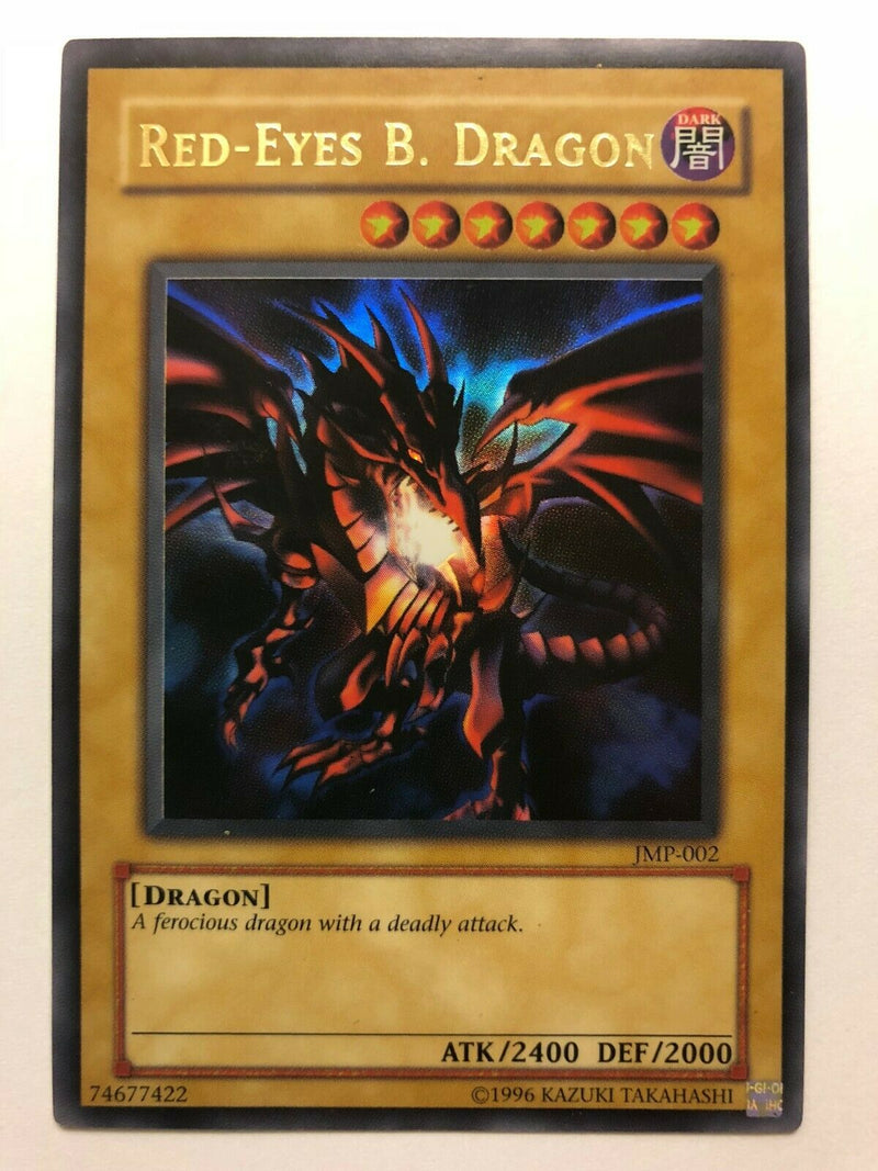 Yugioh Red-Eyes B. Dragon JMP-002 Limited Edition Ultra Rare Near Mint