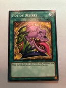 Yugioh Pot of Desires SR08-EN034 Common 1st Edition Near Mint