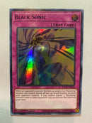 Yugioh Black Sonic Purple DLCS-EN032 Ultra Rare 1st Edition Near Mint