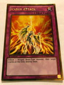 Yugioh Icarus Attack PGLD-EN080 Gold Rare 1st Edition Near Mint