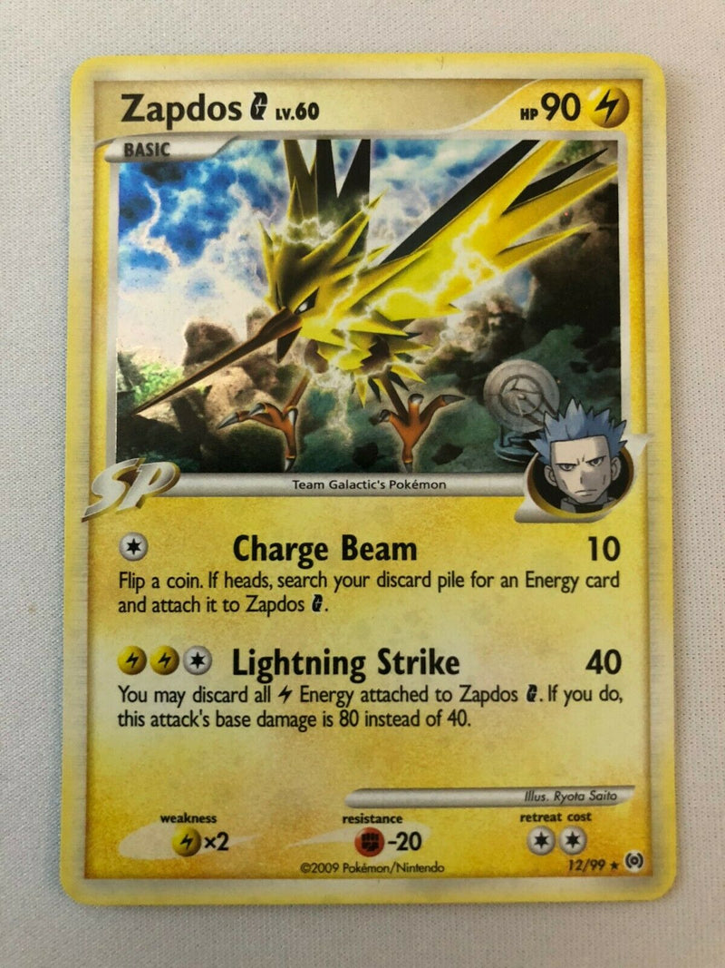Zapdos G Lv.60 12/99 Arceus Holo Rare Pokemon Card Near Mint Zapdos G Lv.60 12/99 Arceus Holo Rare Pokemon Card Near Mint