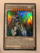 Yugioh Stardust Warrior SDSE-EN040 Ultra Rare 1st Edition Near Mint