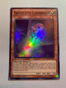 Yugioh Galaxy-Eyes Cloudragon WSUP-EN009 Super Rare 1st Edition Near Mint