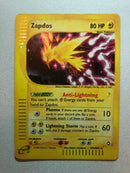 Zapdos H32/H32 Aquapolis Holographic Rare Pokemon Card Near Mint