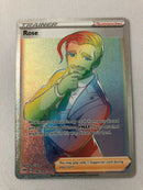 Rose 196/189 Hyper Secret Rare Pokemon Card Near Mint