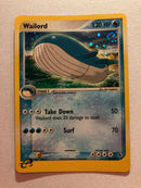 Wailord 14/109 Ex Ruby & Sapphire Holo Rare Pokemon Card Near Mint