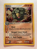 Golem 6/92 Holo Rare Pokemon Card Near Mint
