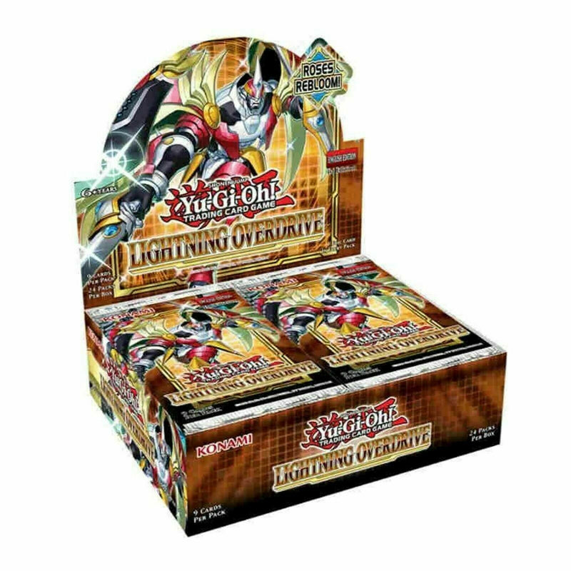 Yugioh Lightning Overdrive Booster Box 1st Edition New Sealed [6/4/2021]