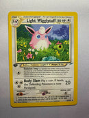 Light Wigglytuff 54/105 Uncommon 1st Edition Pokemon Card Near Mint