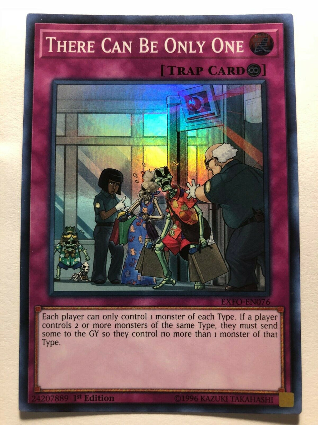 Yugioh There Can Be Only One EXFO-EN076 Super Rare 1st Edition Near Mi Yugioh There Can Be Only One EXFO-EN076 Super Rare 1st Edition Near Mi