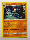 Lucario 71/147 Holo Rare Pokemon Card Near Mint