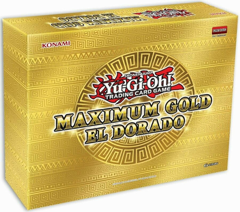 Yugioh Maximum Gold: El Dorado Mini Box IN STOCK