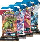 Pokemon TCG Battle Styles Sleeved Booster Packs Lot of 4 New