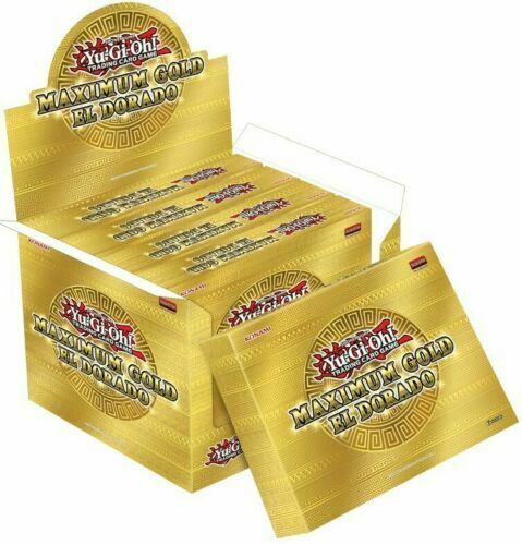 Yugioh Maximum Gold: El Dorado Display Box CASE (4 Display Boxes) IN STOCK